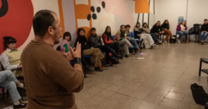 Taller atención en aborto seguro para masculinidades trans con Santi Merlo